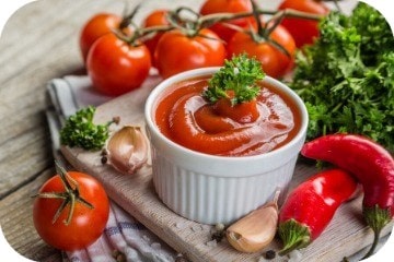 is tomato sauce safe for dogs